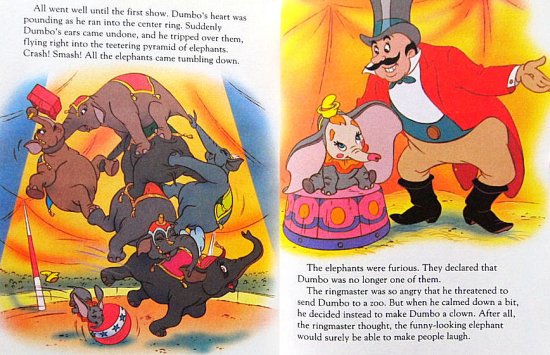 英語〉Walt Disney's DUMBO -a Little Golden Book- - 中古絵本と、絵本やかわいい古本屋  -secondhand books online-