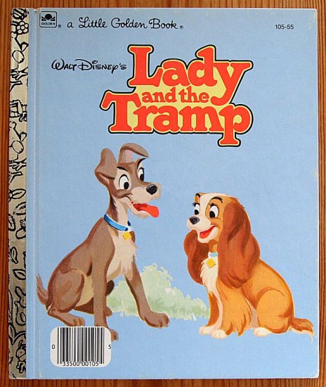 英語〉Walt Disney's Lady and the Tramp -a Little Golden Book