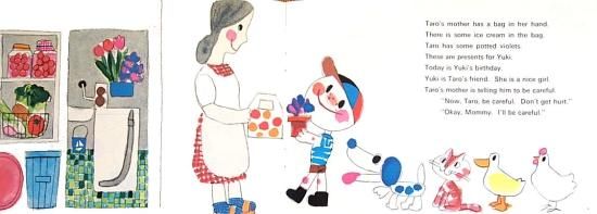 英語/ペーパーバック〉Stop,Taro!(たろうのおでかけ) - 中古絵本