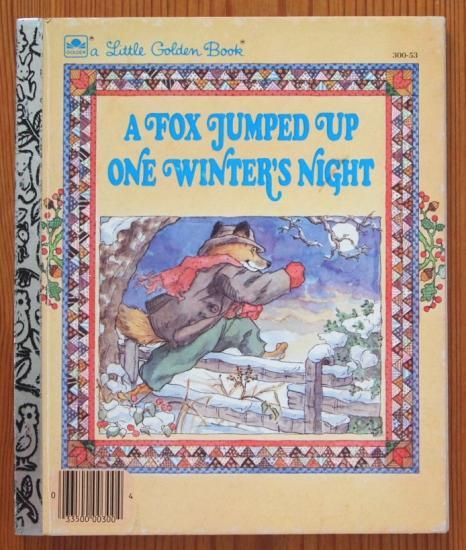 英語〉A FOX JUMPED UP ONE WINTER'S NIGHT -a Little Golden