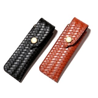 CALEE ꡼ EMBOSSING LEATHER PEN CASE