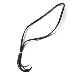 CALEE キャリー KNITTING LEATHER CHOKER NECKLACE<img class='new_mark_img2' src='https://img.shop-pro.jp/img/new/icons14.gif' style='border:none;display:inline;margin:0px;padding:0px;width:auto;' />