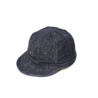 TROPHY CLOTHING トロフィークロージング DIRT DENIM PRISONER CAP＜IND/NVY＞<img class='new_mark_img2' src='https://img.shop-pro.jp/img/new/icons14.gif' style='border:none;display:inline;margin:0px;padding:0px;width:auto;' />