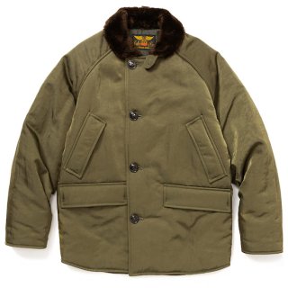 CALEE キャリー Nylon twill military deck coat＜Khaki Olive＞<img class='new_mark_img2' src='https://img.shop-pro.jp/img/new/icons14.gif' style='border:none;display:inline;margin:0px;padding:0px;width:auto;' />