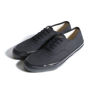 TROPHY CLOTHING トロフィークロージング MIL BOAT SHOES＜BLACK×BLACK＞