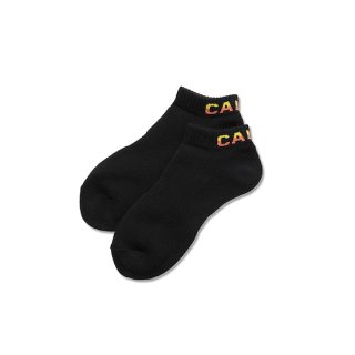 CALEE キャリー CALEE Logo short socks ＜Type A＞＜Black＞