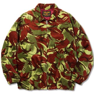CALEE キャリー British camouflage pattern corduroy harrington jacket＜Camo＞