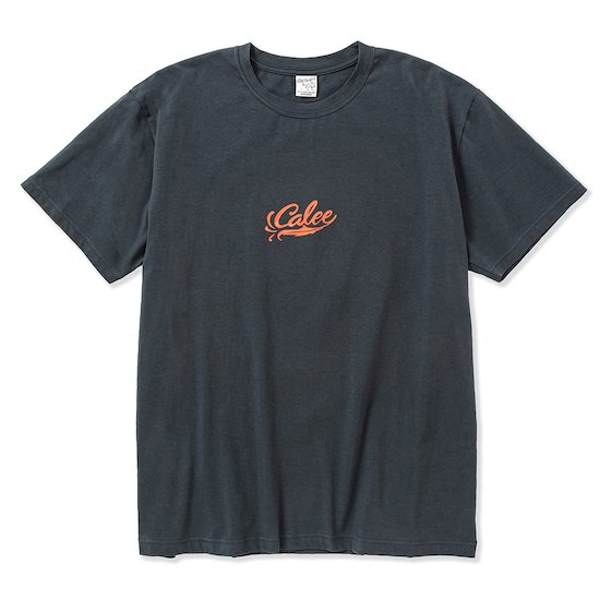 CALEE キャリー Stretch CALEE permanent t-shirt -Naturally paint  design-＜Charcoal＞ - NEILLAGE　ニーレイジ　宮崎　CALEE,GLADHAND,TROPHY CLOTHING,ROUGH  AND