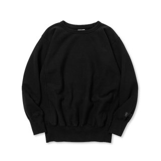 CALEE キャリー 60’S LOOP WHEEL CREW NECK SW＜BLACK＞<img class='new_mark_img2' src='https://img.shop-pro.jp/img/new/icons14.gif' style='border:none;display:inline;margin:0px;padding:0px;width:auto;' />