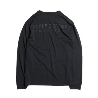 TROPHY CLOTHING トロフィークロージング MONOCHROME  LOGO RD L/S TEE
＜BLACK＞<img class='new_mark_img2' src='https://img.shop-pro.jp/img/new/icons14.gif' style='border:none;display:inline;margin:0px;padding:0px;width:auto;' />