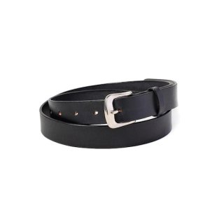 CALEE キャリー PLANE LEATHER NARROW BELT＜BLACK＞<img class='new_mark_img2' src='https://img.shop-pro.jp/img/new/icons14.gif' style='border:none;display:inline;margin:0px;padding:0px;width:auto;' />