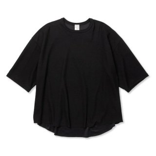 CALEE ꡼ 5 LENGTH SLEEVE DROP SHOULDER CSBLACK<img class='new_mark_img2' src='https://img.shop-pro.jp/img/new/icons14.gif' style='border:none;display:inline;margin:0px;padding:0px;width:auto;' />