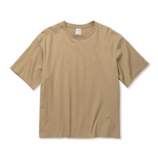 CALEE ꡼ EMBROIDERY DROP SHOULDER S/S TEEBEIGE<img class='new_mark_img2' src='https://img.shop-pro.jp/img/new/icons14.gif' style='border:none;display:inline;margin:0px;padding:0px;width:auto;' />