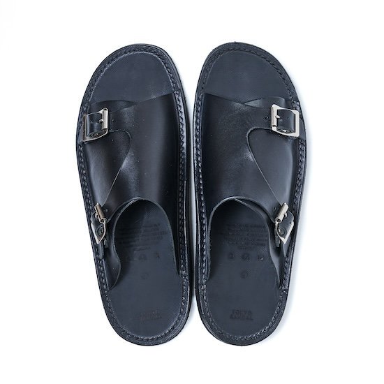 TOKYO SANDAL トウキョウ サンダル DOUBLE MONK SANDAL＜BLACK＞ - NEILLAGE ニーレイジ 宮崎  CALEE,GLADHAND,TROPHY CLOTHING,ROUGH AND RUGGED,ANACHRONORM,ROLLING DUB  TRIO,TOKYO SANDALS 正規取り扱い通販