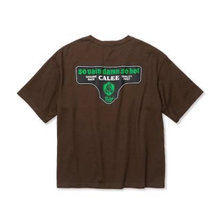 CALEE ꡼ DROP SHOULDER S.V.D.S.H LOGO TEE NATURALLY PAINT DESIGNBROWN<img class='new_mark_img2' src='https://img.shop-pro.jp/img/new/icons14.gif' style='border:none;display:inline;margin:0px;padding:0px;width:auto;' />