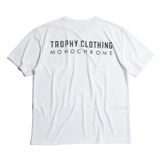 TROPHY CLOTHING ȥե MONOCHROME Logo RD Pocket TeeWHITE