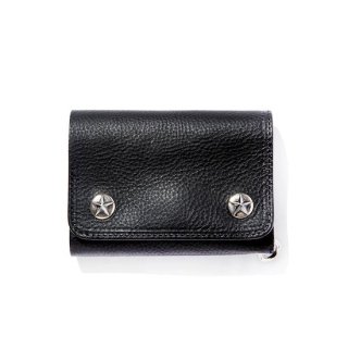 CALEE ꡼ SILVER STAR CONCHO FLAP LEATHER HALF WALLET<img class='new_mark_img2' src='https://img.shop-pro.jp/img/new/icons14.gif' style='border:none;display:inline;margin:0px;padding:0px;width:auto;' />
