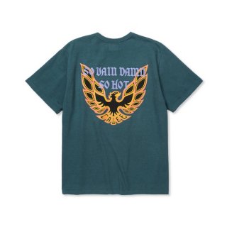 CALEE ꡼ BINDER NECK WING LOGO VINTAGE TEE NATURALLY PAINT DESIGNNAVY GREEN<img class='new_mark_img2' src='https://img.shop-pro.jp/img/new/icons14.gif' style='border:none;display:inline;margin:0px;padding:0px;width:auto;' />