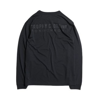 TROPHY CLOTHING ȥե MONOCHROME Logo RD Pocket L/S TeeBlack