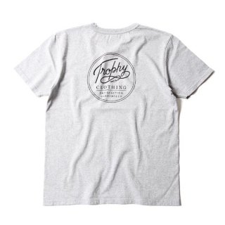 TROPHY CLOTHING ȥե Circle Logo LW TeeHeather Gray<img class='new_mark_img2' src='https://img.shop-pro.jp/img/new/icons14.gif' style='border:none;display:inline;margin:0px;padding:0px;width:auto;' />