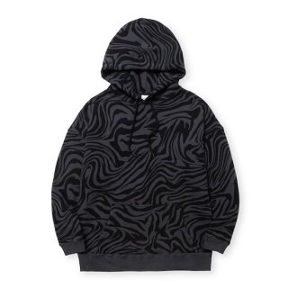 CALEE ꡼ ZEBRA PATTERN DROP PULLOVER HDBLACK / CHARCOAL<img class='new_mark_img2' src='https://img.shop-pro.jp/img/new/icons14.gif' style='border:none;display:inline;margin:0px;padding:0px;width:auto;' />