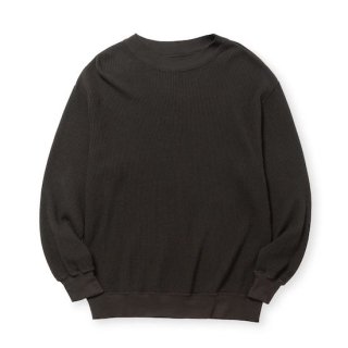 CALEE ꡼ 40'S WAFFLE MOCK NECK L/S SHVINTAGE BLACK<img class='new_mark_img2' src='https://img.shop-pro.jp/img/new/icons14.gif' style='border:none;display:inline;margin:0px;padding:0px;width:auto;' />