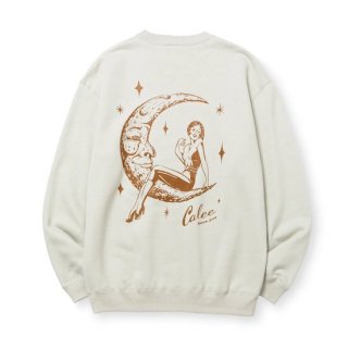 CALEE ꡼ SYNDICATE RETRO GIRL CREW NECK SW NATURALLY PAINT DESIGNLt.BEIGE<img class='new_mark_img2' src='https://img.shop-pro.jp/img/new/icons14.gif' style='border:none;display:inline;margin:0px;padding:0px;width:auto;' />