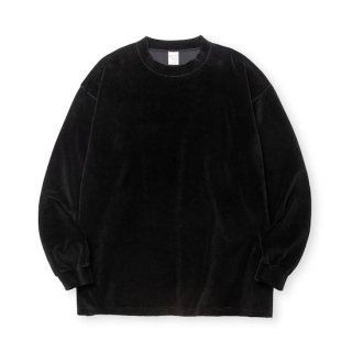 CALEE ꡼ PILE JERSEY L/S CSBLACK<img class='new_mark_img2' src='https://img.shop-pro.jp/img/new/icons14.gif' style='border:none;display:inline;margin:0px;padding:0px;width:auto;' />