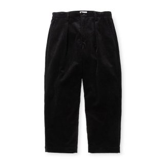 CALEE ꡼ 8w COURDUROY TUCK WIDE SLACKSBLACK<img class='new_mark_img2' src='https://img.shop-pro.jp/img/new/icons14.gif' style='border:none;display:inline;margin:0px;padding:0px;width:auto;' />