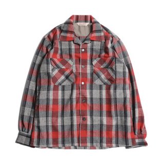 TROPHY CLOTHING ȥե Town Craft Wool Check ShirtRed<img class='new_mark_img2' src='https://img.shop-pro.jp/img/new/icons14.gif' style='border:none;display:inline;margin:0px;padding:0px;width:auto;' />