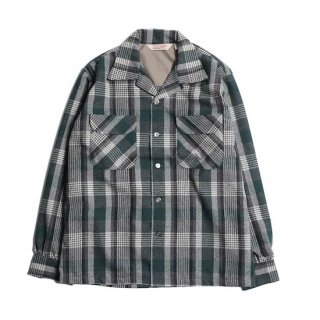 TROPHY CLOTHING ȥե Town Craft Wool Check ShirtGreen<img class='new_mark_img2' src='https://img.shop-pro.jp/img/new/icons14.gif' style='border:none;display:inline;margin:0px;padding:0px;width:auto;' />