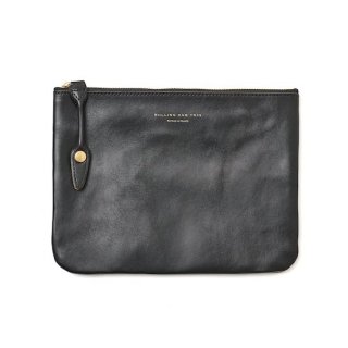 ROLLING DUB TRIO 󥰥֥ȥꥪ SQUARE ZIP & SNAP POUCH size M -LEATHERBLACK HORSE<img class='new_mark_img2' src='https://img.shop-pro.jp/img/new/icons14.gif' style='border:none;display:inline;margin:0px;padding:0px;width:auto;' />