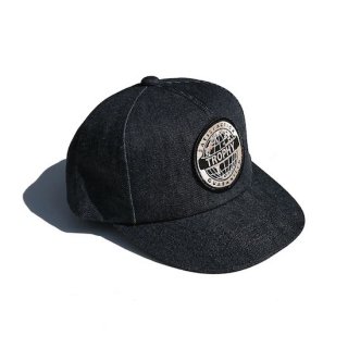 TROPHY CLOTHING ȥե Earth Logo Denim Tracker CapIndigo<img class='new_mark_img2' src='https://img.shop-pro.jp/img/new/icons14.gif' style='border:none;display:inline;margin:0px;padding:0px;width:auto;' />