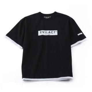 EVILACT ֥륢 LAYERD SSBLACK<img class='new_mark_img2' src='https://img.shop-pro.jp/img/new/icons14.gif' style='border:none;display:inline;margin:0px;padding:0px;width:auto;' />