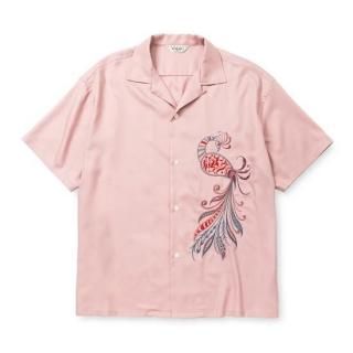 CALEE キャリー × MIHO MURAKAMI EMBROIDERY SH＜PINK＞<img class='new_mark_img2' src='https://img.shop-pro.jp/img/new/icons14.gif' style='border:none;display:inline;margin:0px;padding:0px;width:auto;' />