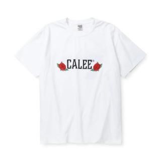 CALEE ꡼ STRETCH CALEE ROSE LOGO TEEWHITE<img class='new_mark_img2' src='https://img.shop-pro.jp/img/new/icons14.gif' style='border:none;display:inline;margin:0px;padding:0px;width:auto;' />