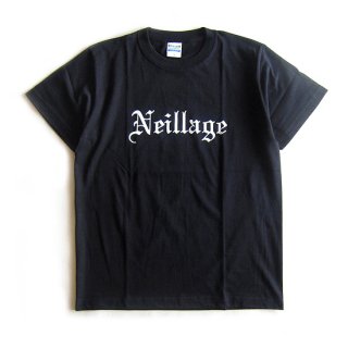 NEILLAGE WORKS ニーレイジ ワークス　OG OLD ENGLISH TEE＜BLACK＞
