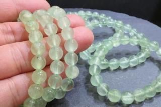 8mm プレナイト ブレスレット 1本 オーストラリア産 高品質AAAA