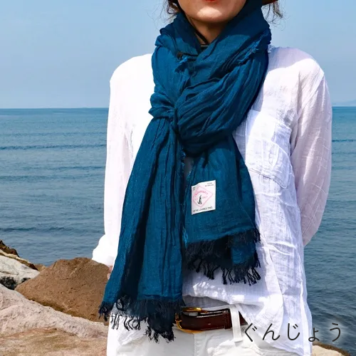DeLoreansオリジナル 播州織ストールはごろも DeLoreansオリジナル 播州織ストールはごろも