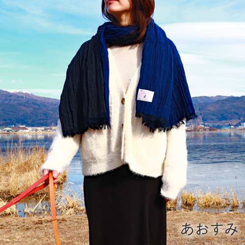 DeLoreansオリジナル 播州織ストールふたえ