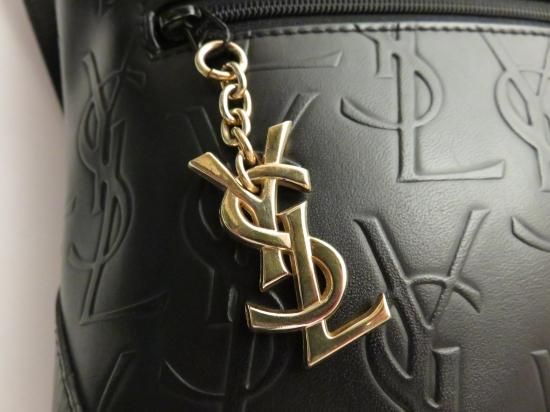 ヴィンテージ イヴサンローラン YSLロゴ レザー リュック