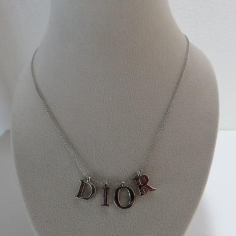 ＤIOR クリスチャンディオール ロゴチャーム ネックレス - VINTAGE ECOLAND