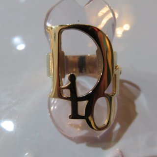 Christian Dior　希少　クリスチャンディオール　ロゴ　リング　指輪