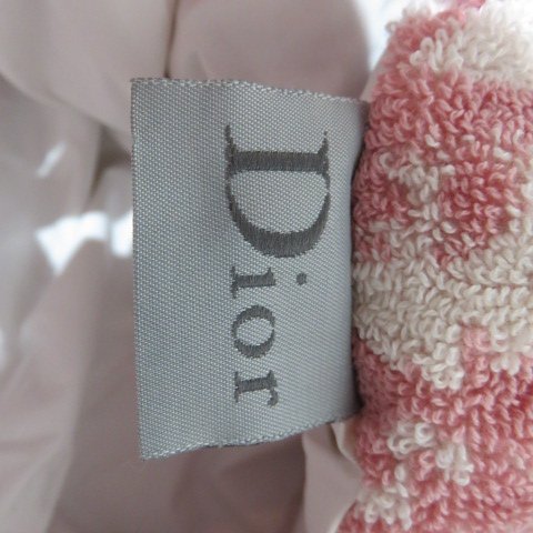 Dior ディオール トロッター柄 巾着ビーチバッグ ピンク - VINTAGE ECOLAND