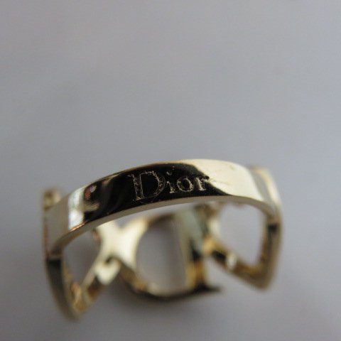 ディオール リング 指輪 ロゴ アクセサリー ハート スター ラインストーン