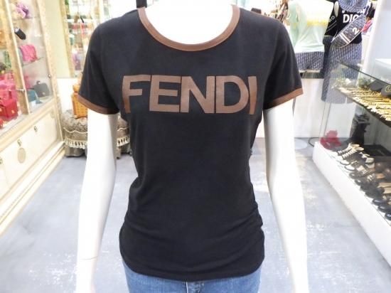 FENDI フェンディロゴリンガー Tシャツ ヴィンテージ   VINTAGE ECOLAND