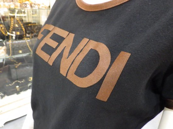 FENDI フェンディロゴリンガー Tシャツ ヴィンテージ - VINTAGE ECOLAND