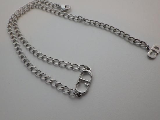 Christian Dior ヴィンテージ ディオール CDロゴ シルバーカラー Christian Dior ヴィンテージ ディオール CDロゴ シルバーカラー