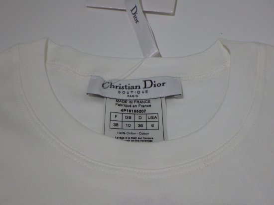 Christian Dior クリスチャンディオール J'A DORE DIOR ロゴ Tシャツ ...