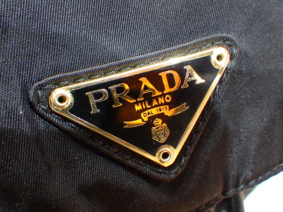 VINTAGE PRADA ヴィンテージ プラダ ゴールドチェーン ナイロン リュックサック - VINTAGE ECOLAND